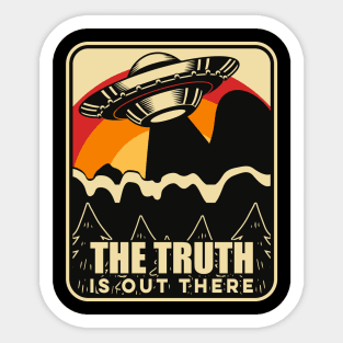 The truth is out there Sticker